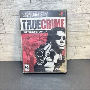 True Crime: Streets of‎ L.A. (Sony PlayStation 2, 2003) 
PLEASE READ